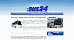 Desktop Screenshot of bus24.de